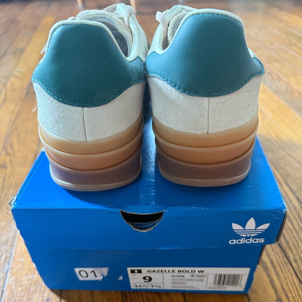 adidas Originals Gazelle Bold - Women's Size 9 - Platform Sneaker - Picture 6 of 12